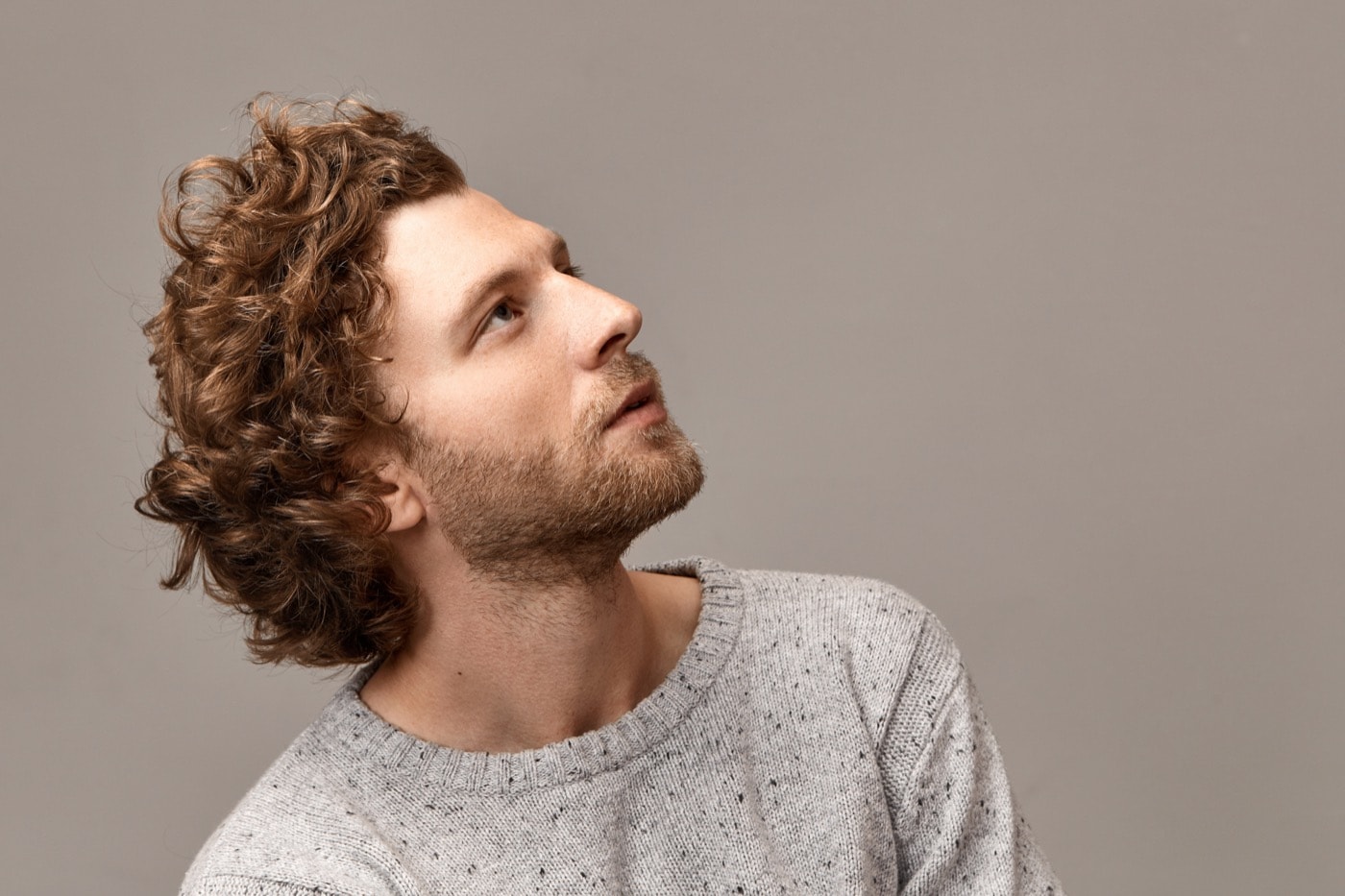 Man considering his treatment goals